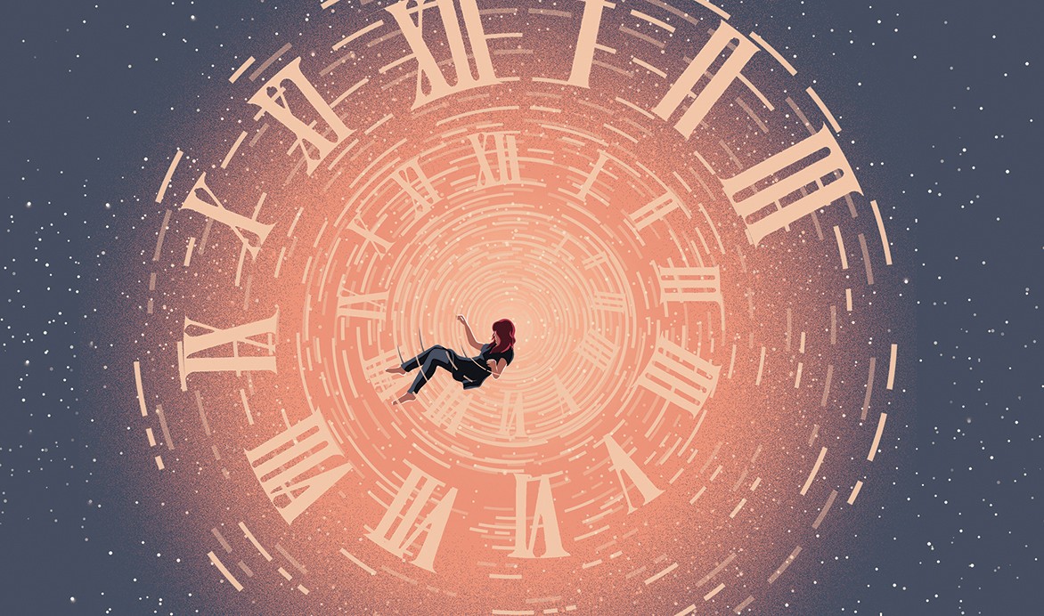 Time is a double illusion – Aware True Dharma Pure Heart